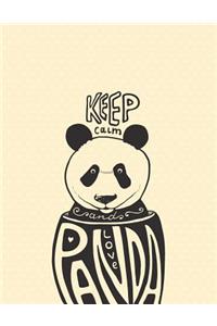 Keep calm panda