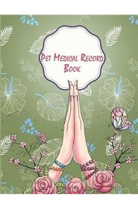 Pet Medical Record Book