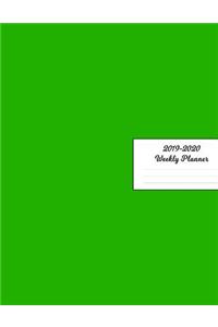 2019 - 2020 Weekly Planner