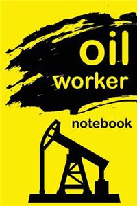 Oil worker notebook