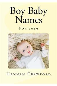 Boy Baby Names