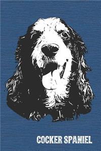 Cocker Spaniel Lined Notebook