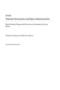 Shock-Induced Separated Structures in Symmetric Corner Flows