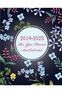 2019-2023 Five Year Planner And Calendar