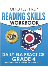 Ohio Test Prep Reading Skills Workbook Daily Ela Practice Grade 4