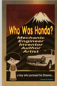 Who Was Honda?: A Boy Who Pursued His Dream