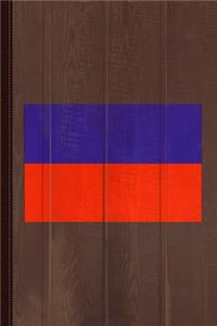 Haiti Flag Journal Notebook