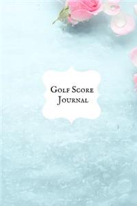 Golf Score Journal