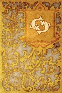 Monogram Pisces Notebook