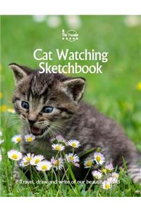 Cat Watching Sketchbook
