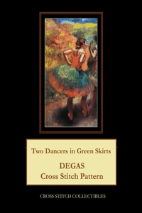 Two Dancers in Green Skirts