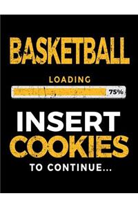 Basketball Loading 75% Insert Cookies To Continue