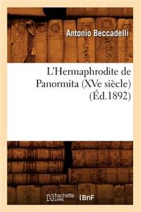 L'Hermaphrodite de Panormita (Xve Siècle) (Éd.1892)