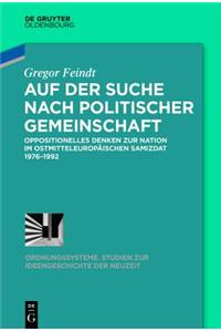 Auf Der Suche Nach Politischer Gemeinschaft