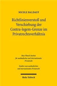Richtlinienverstoß und Verschiebung der Contra-legem-Grenze im Privatrechtsverhältnis