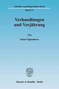 Verhandlungen Und Verjahrung