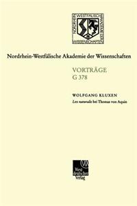 Lex naturalis bei Thomas von Aquin