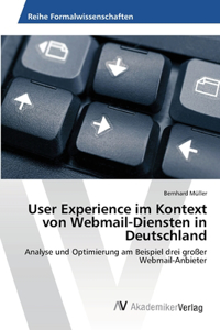 User Experience im Kontext von Webmail-Diensten in Deutschland