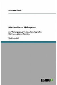 Die Familie als Bildungsort