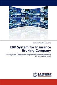 ERP System for Insurance Broking Company