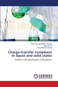 Charge-transfer complexes in liquid and solid states