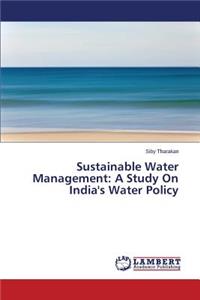 Sustainable Water Management