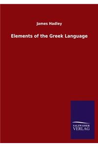 Elements of the Greek Language