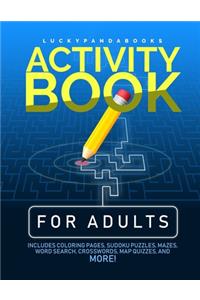 Activity Book for Adults