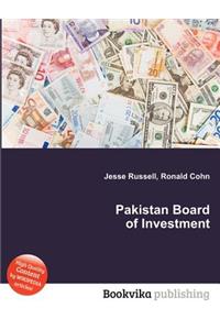 Pakistan Board of Investment