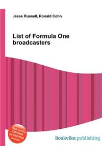List of Formula One Broadcasters