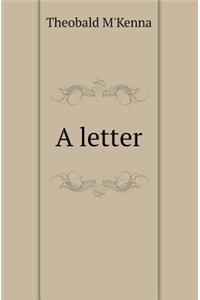 A Letter