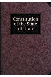 Constitution of the State of Utah