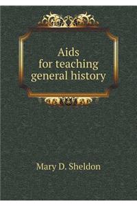 Aids for teaching general history