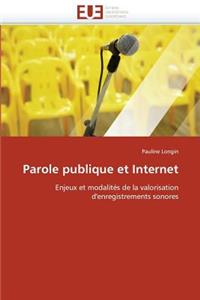 Parole publique et internet