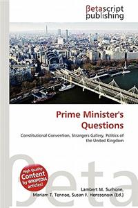 Prime Minister's Questions