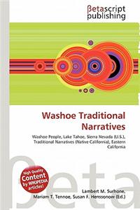 Washoe Traditional Narratives