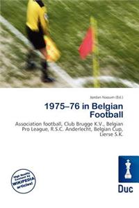 1975-76 in Belgian Football