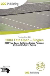 2003 Tata Open - Singles