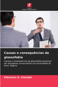Causas e consequências da glossofobia