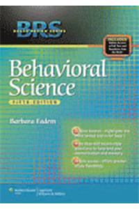 Brs Behavioral Science, 5/E