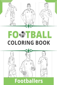 Football Footballers Coloring Book