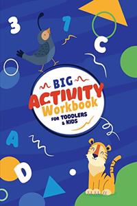 Big Activity Workbook For Toddlers & Kids