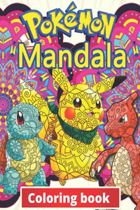 Pokemon Mandala Coloring Book