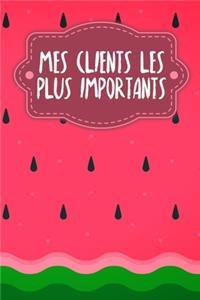 Mes clients les plus importants