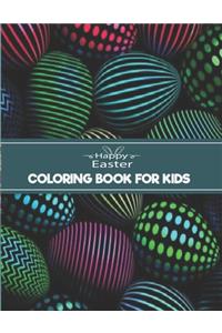 Happy Easter Coloring Book for Kids