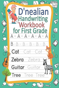 D'nealian Handwriting workbook for first grade