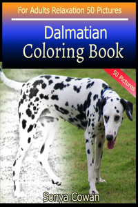 Dalmatian Coloring Book For Adults Relaxation 50 pictures