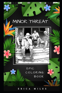 Minor Threat Epic Coloring Book