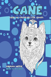 Libri da colorare per adulti - Meno di 10 euro - Animali Hippie - Cane