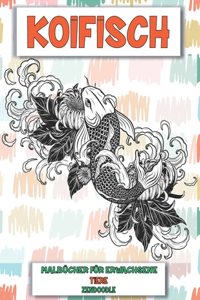 Malbücher für Erwachsene - Zendoodle - Tiere - Koifisch